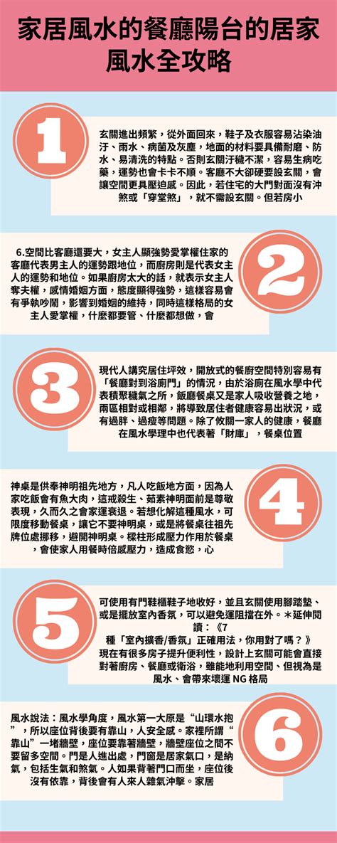 家裡擺設風水|居家風水全攻略！盤點玄關、客廳、餐廳、廚房到陽台的風水禁忌。